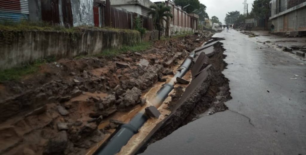 Dégâts des pluies à Kinshasa