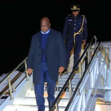 Arrivée Fatshi USA Félix Tshisekedi est arrivé aux USA