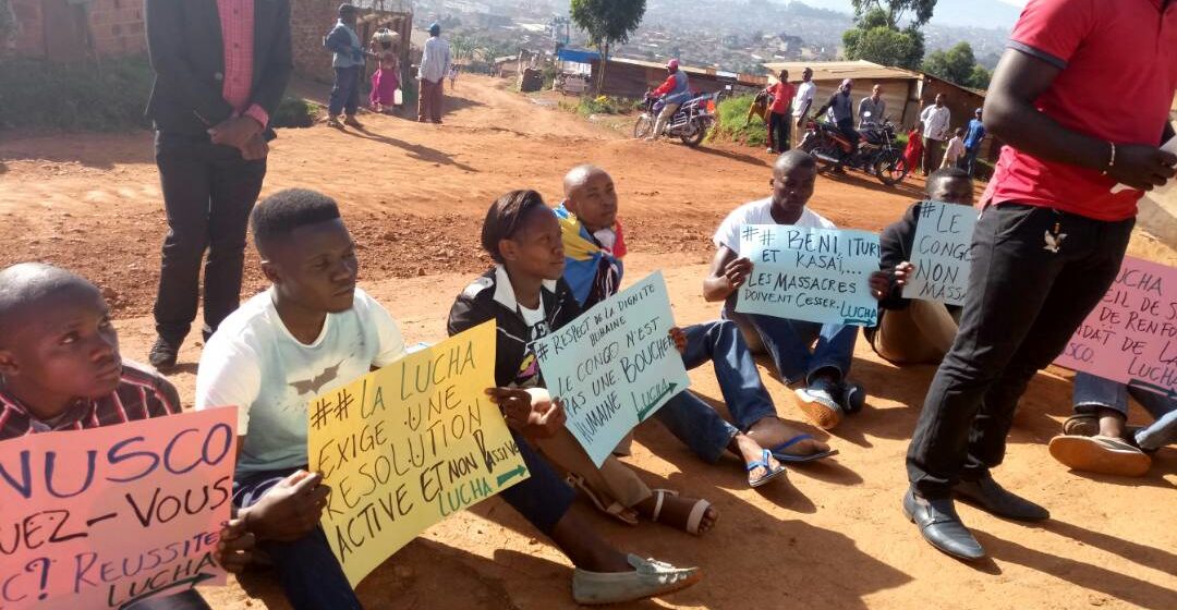 A Beni, la Lucha exige de l&rsquo;ONU la même solidarité face aux massacres que pour Ebola