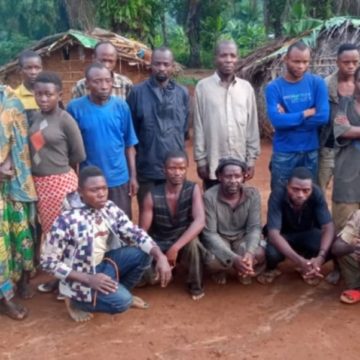 Otages libérés à Beni