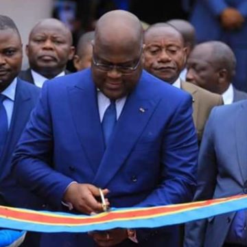 Fatshi Mokengeli Félix Tshisekedi inaugure l’Institut Mokengeli réhabilité