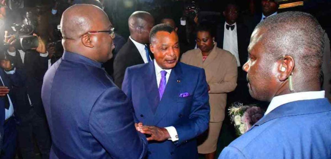 Fatshi a Brazza Tshisekedi à Brazza pour le Forum économique Investir en Afrique
