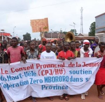 Mbororo_operation Manifestation zéro mbororo en Ituri