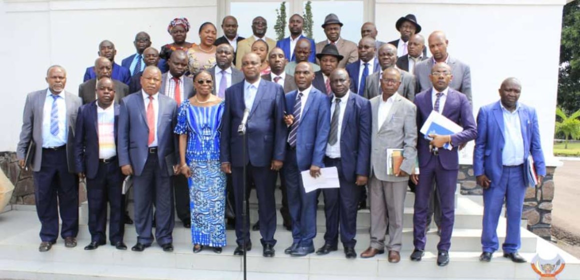 Reçus à la Primature, les notables du Sud-Kivu appellent à la cessation des hostilités