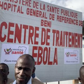 Centrede traitement Ebola au Nord-Kivu