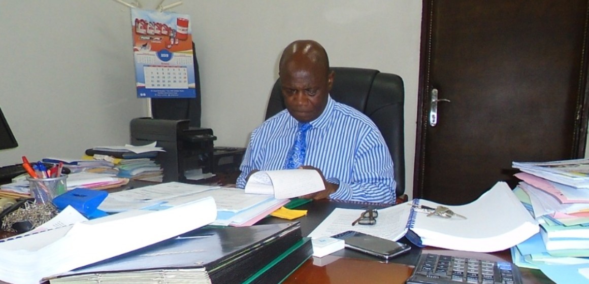 Maurice Mbayo CSP Maurice Mbayo, Pdt du CSP, salue la mémoire du père Léon de Saint Moulin
