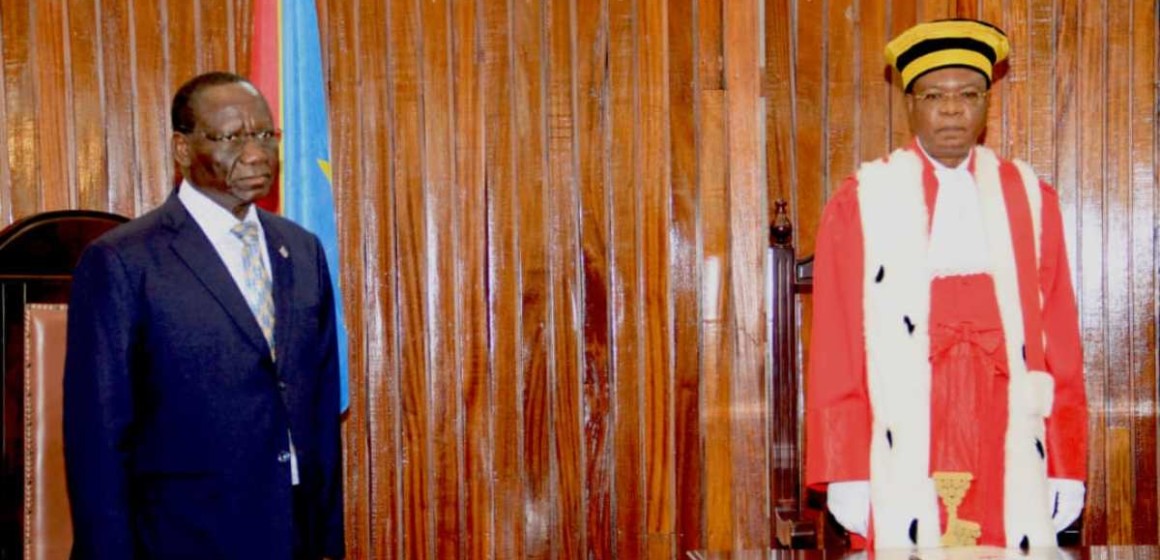 Président Cour de Cassation Formation et encadrement des nouveaux magistrats : priorité du 1er président de la Cour de cassation, Jérôme Kitoko