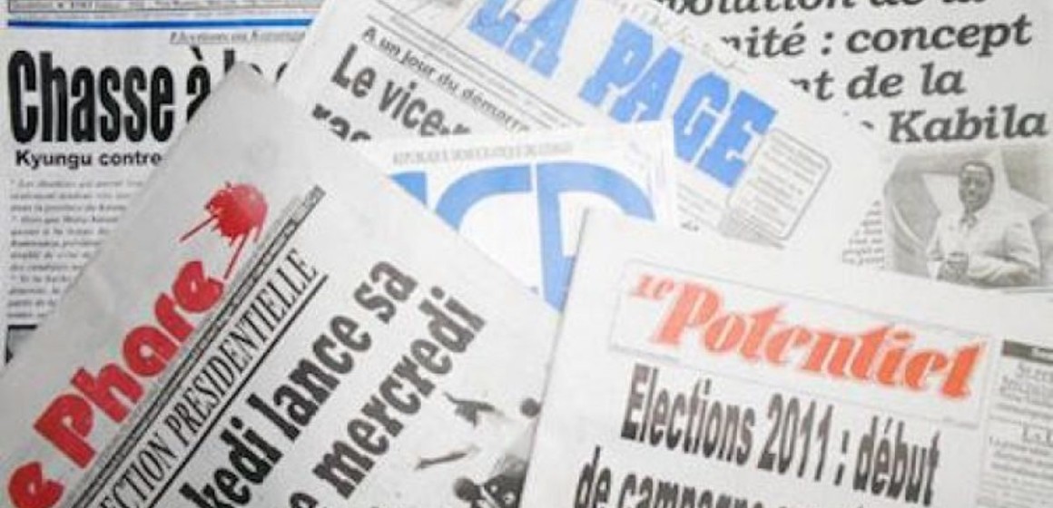 Revue de presse illustration Revue de la presse congolaise, vendredi 25 octobre 2019