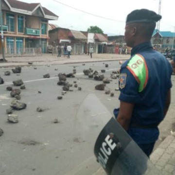 Journée ville morte à Goma : les véhicules de la Monusco victimes de projectiles