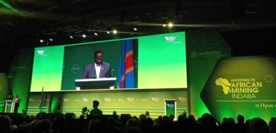 Sylvestre Ilunga Ilunkamba à la conférence minière Indaba 2020