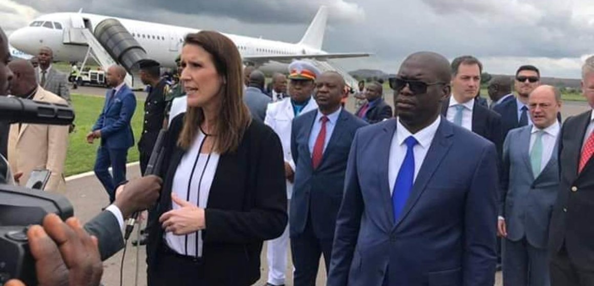 Sophie Wilmès a rouvert le consulat de Belgique à Lubumbashi