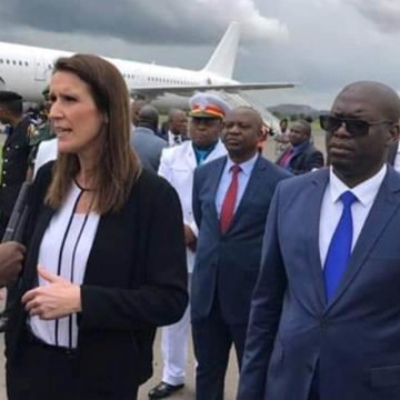 Sophie Wilmès a rouvert le consulat de Belgique à Lubumbashi