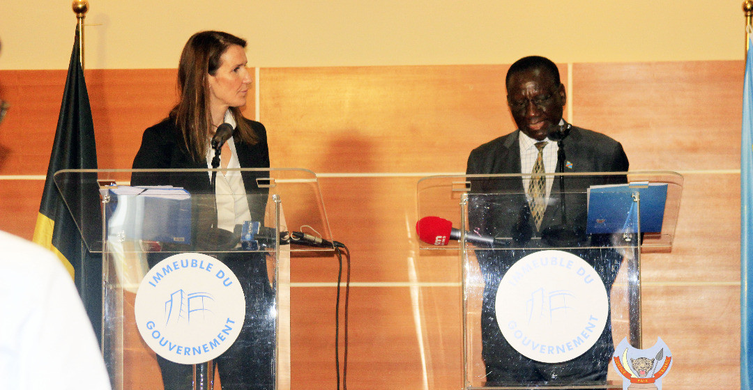 Wimes Primature Sophie Wilmès a rencontré le gouvernement congolais