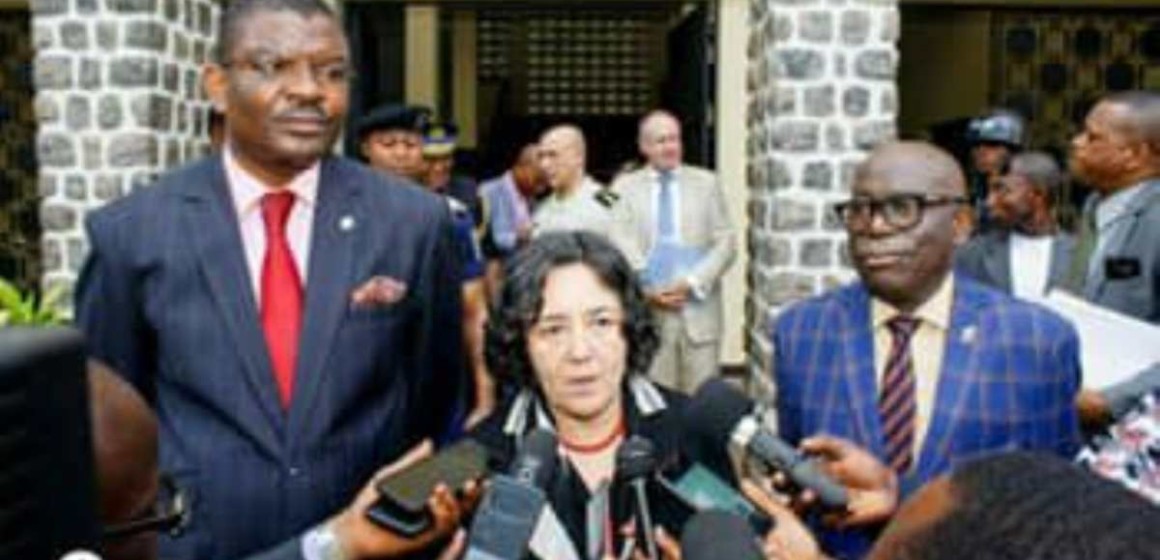 Leila Zerrougi à Kananga