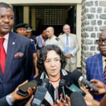 Leila Zerrougi à Kananga