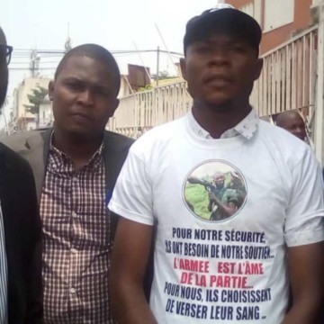 Le collectif Allez y les Fardc a déposé un mémo à l&rsquo;hôtel de ville de Kinshasa