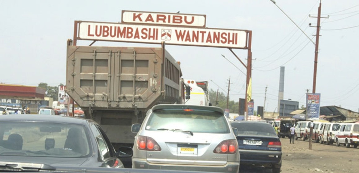 Entrée de Lubumbashi