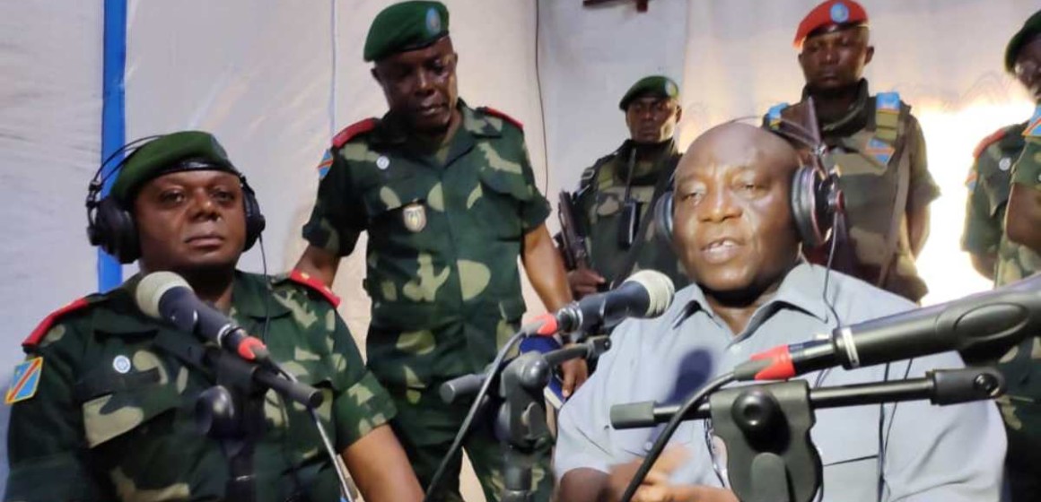 Ngoy Mukena a visité les anciens bastions des Adf conquis par les FARDC