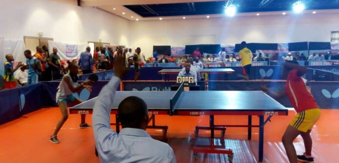 Tennis de table2 Tennis de Table : 7 pays sur 13 au lancement du Circuit mondial junior et cadet à Kinshasa