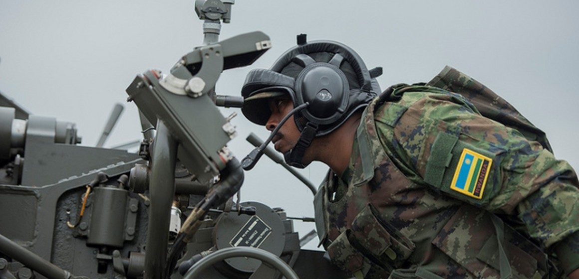 Artilleur de l'Armée Rwandaise
