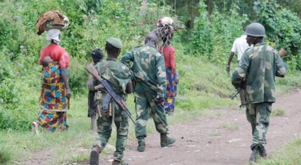 Militaires FARDC à Halungupa