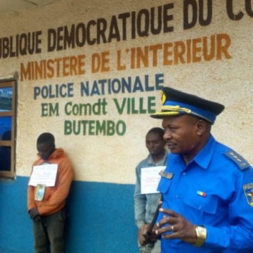 Police Butembo Commandant de la Police Butembo