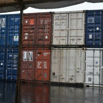 Nord-Kivu: L’UNPOL remet 22 containers à la Police nationale congolaise à Goma