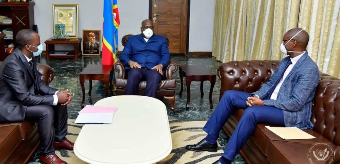 Félix Tshisekedi a reçu officiellement le Docteur Munyangi