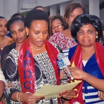 Affaire Thambwe-Goya : Les femmes de l&rsquo;AFDC-A de Bahati Lukwebo invitent les forces vives à une forte défense