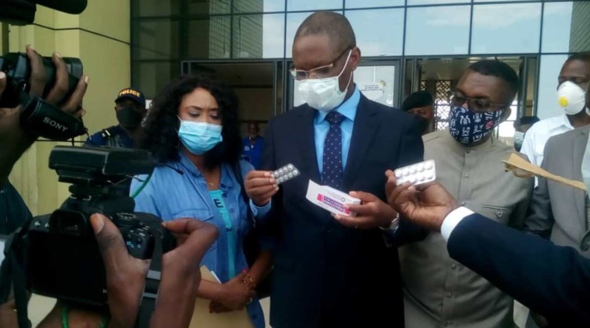 Covid-19: Deux laboratoires congolais offrent un lot de médicaments à la Task force présidentielle