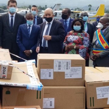 Délégation UE au Nord-Kivu Covid-19: l’UE a apporté un lot important de matériels de prévention au Nord-Kivu