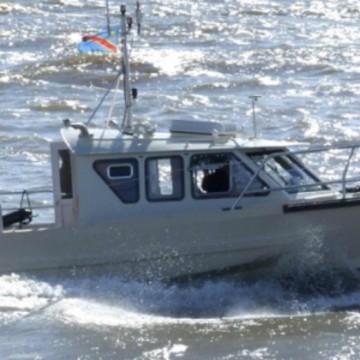 Lac-Edouard-RDC bateau police Lubero : La Police des frontières désormais active sur la côte ouest du lac Édouard