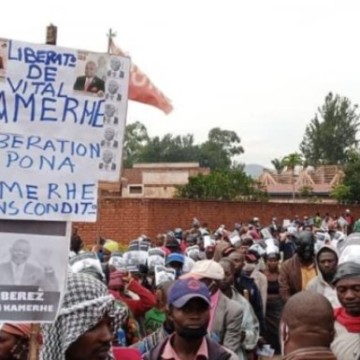 Marche pour la libération de Vital Kamerhe