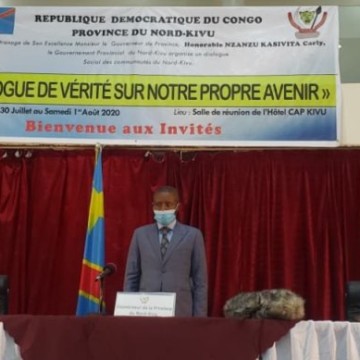 Nord-kivu: le gouverneur Carly Nzanzu lance le dialogue social intercommunautaire à Goma