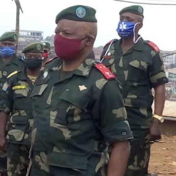 Sud-Kivu : le général Kaumba en mission de recensement des militaires