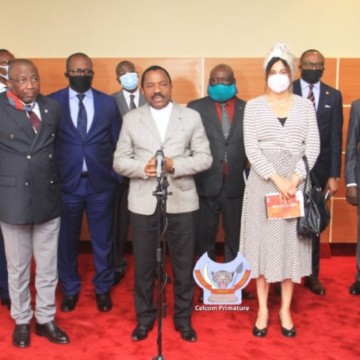 Les 13 parlementaires chez Ilunkamba