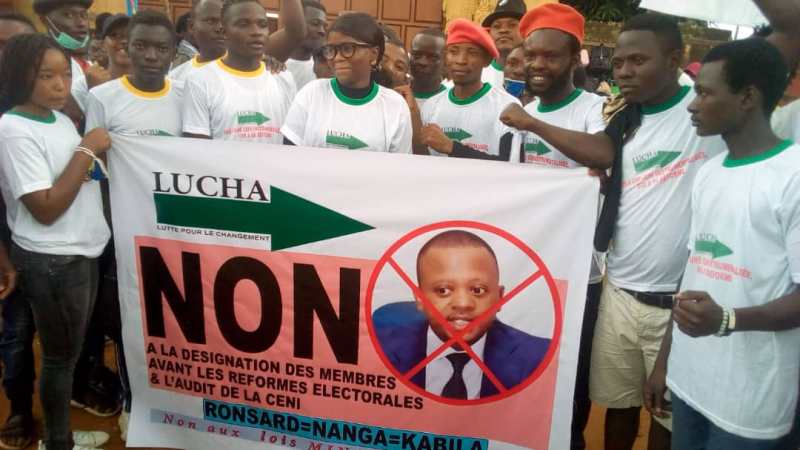 Lucha Beni contre Malonda Marche anti-Malonda: Les groupes de pression dans la rue lundi 13 avec Lamuka à Kasindi