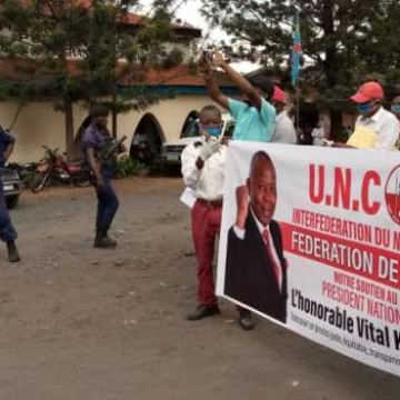 Goma : la marche des militants de l&rsquo;UNC étouffée par la police