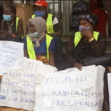Butembo : les agents de L&rsquo;OIM dans la rue ce vendredi 100 juillet, pour réclamer trois mois d&rsquo;arriérés