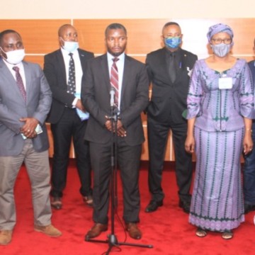 Ilunkamba a échangé avec la délégation des députés nationaux des 26 provinces