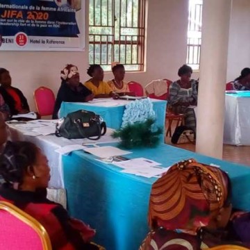 journée de la femme africaine Beni Beni-journée de la femme africaine : la SOFEPADI rappelle le rôle de la femme dans la recherche de la paix