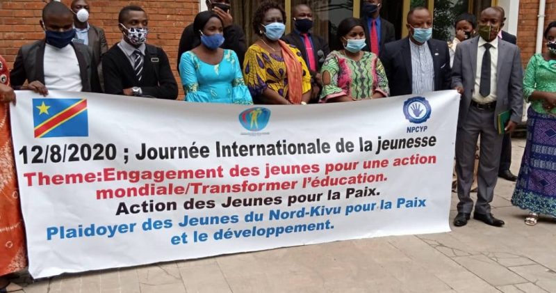 Journée internationale de la jeunesse Journée internationale de la jeunesse : le parlement des jeunes de Beni sensibilise contre l’insécurité et la Covid-19