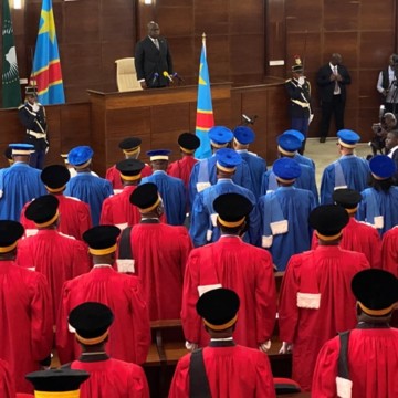Les Hauts magistrats ont prêté serment devant Félix Tshisekedi
