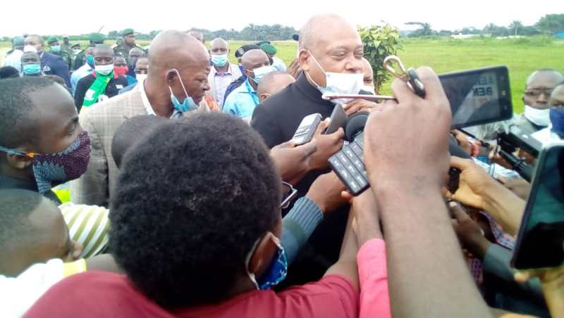 Steve Mbikayi Beni Steve Mbikayi en visite de réconfort à Beni