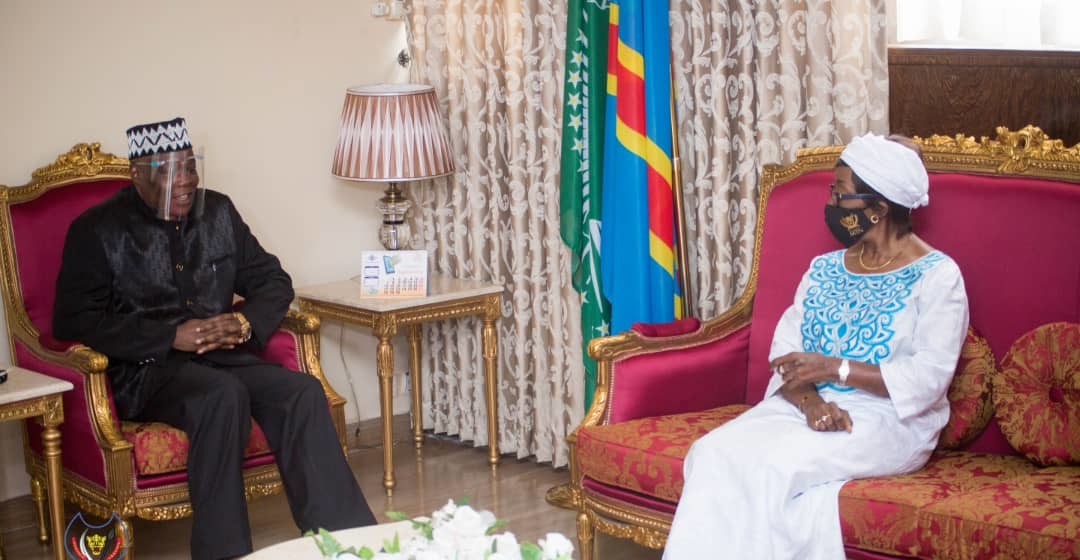La Ministre d’Etat Marie Tumba Nzenza informée du déguerpissement des diplomates nigérians d’une de leurs résidences à Gombe