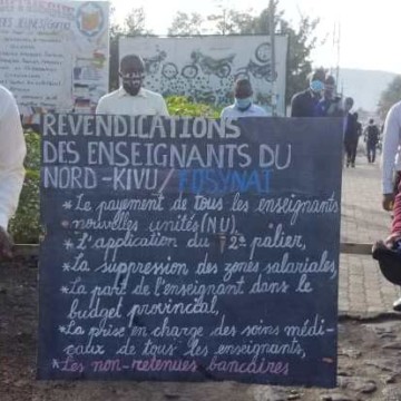 Goma : la FOSYNAT prête pour la rentrée scolaire prochaine