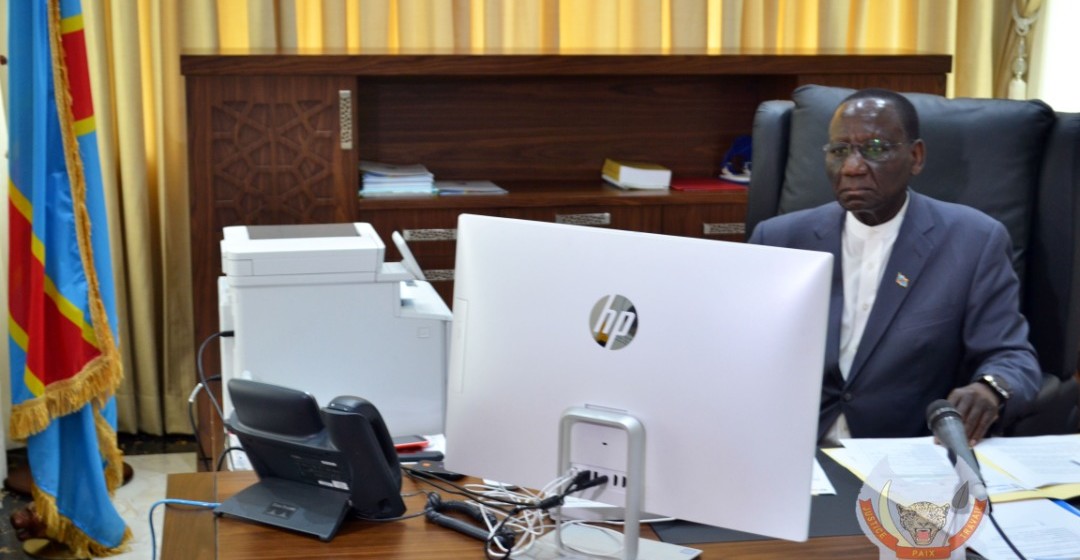 Ilunkamba Inde Afrique visionconf Ilunga Ilunkamba a pris part au conclave sur les nouvelles dimensions partenariat Inde Afrique post covid-19 en visioconférence