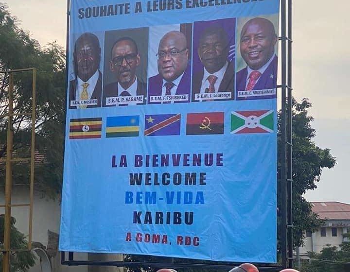 Mini-sommet de Goma Affiche Urgent : le Mini-Sommet de Goma reporté à une date ultérieure