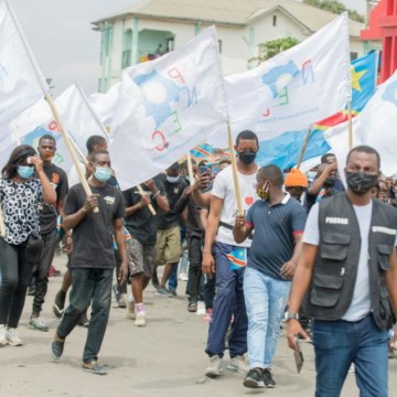 Kinshasa : Le PNEC dans la rue pour dénoncer les tueries à l&rsquo;Est du pays