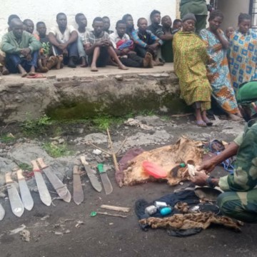 Bandits arrêtés à Goma